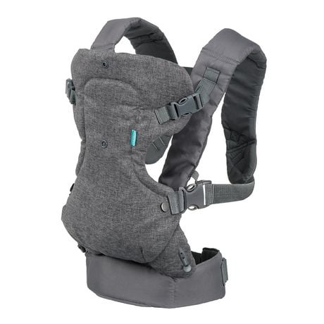 Infantino Flip 4-in-1 Convertible Baby Carrier, Gray