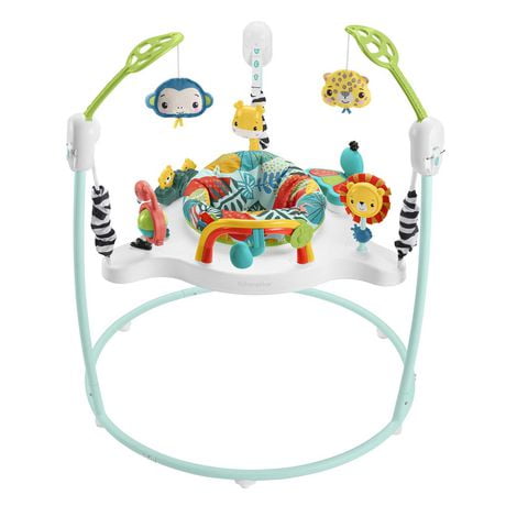 Fisher-Price Jumperoo Baby Activity Center with Lights and Sounds, Ages 3M+