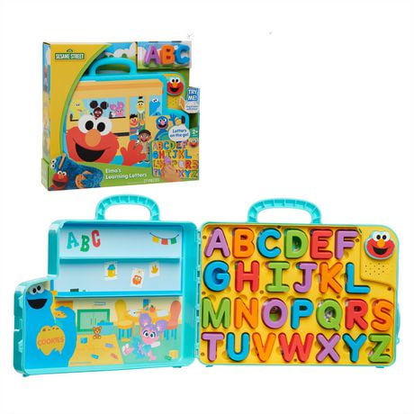 Sesame Street Elmo’s Learning Letters Bus Activity Board, Preschool Learning and Education, Sesame Street Elmo's Learning Letters