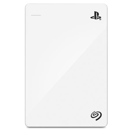 Disque dur externe Seagate Game Drive pour PS5™ 2 To - USB 3.0 sous licence officielle pour console PlayStation, édition limitée Walmart White avec Rescue Services (STGD2000102) 2To HDD, PS4 and PS5