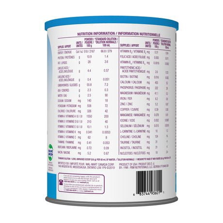 parents choice lower iron formula