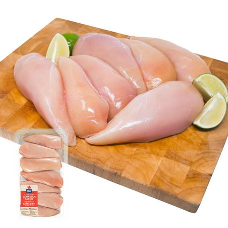 Poitrines de poulet désossées sans peau Maple Leaf 7 Poitrines, format économique