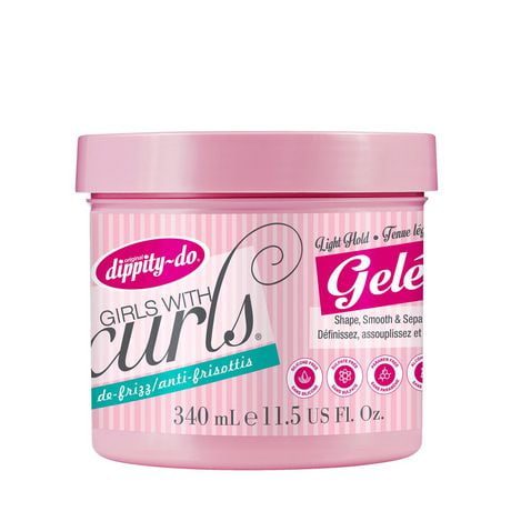 Curl Shaping Gelée – Light Hold – Shapes and Softens Dry, Frizzy and Curly Hair – Colour-Safe & Paraben-Free with Natural Ingredients, 340 g, Aloe & Vitamin E