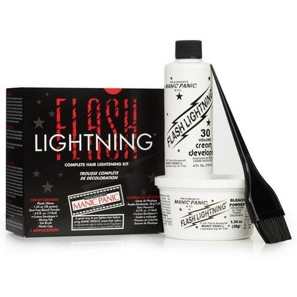Manic Panic - Flash Lightning®, Complete hair lightening kit 1 un