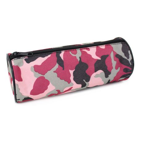 Pen+Gear Pink Camo Barrel Pencil Pouch in Durable Polyester | Walmart Canada