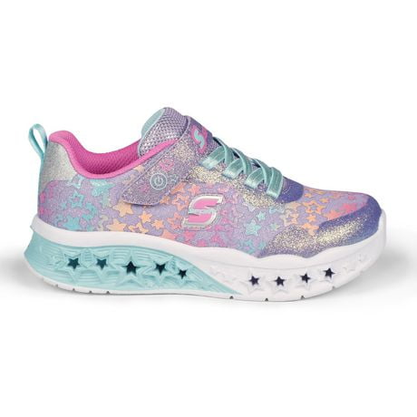S Sport Designed by Skechers Girls' Chrystal Slip-On Light-Up Sneaker, Sizes: 13-4