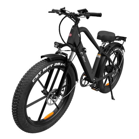 Daymak Wolf Fat Tire Electric Bicycle - Black