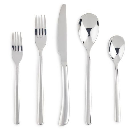 Thyme & Table Royal Stainless Steel 20-Piece Flatware Set, Service for 4, Flatware Set