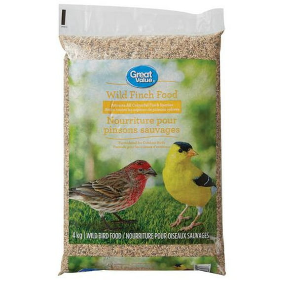 Great Value Wild Finch Food, 4 kg