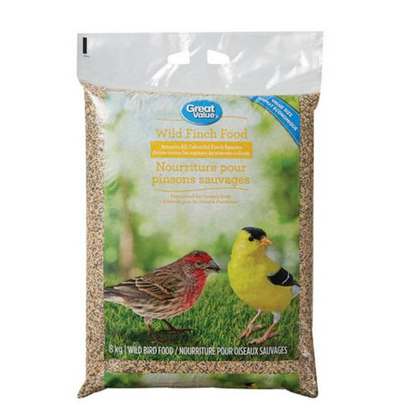 Great Value Wild Finch Food, 8 kg