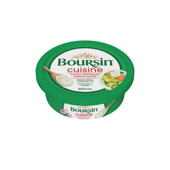 Boursin Cuisine Shallot & Chive Cream Sauce, 200 mL