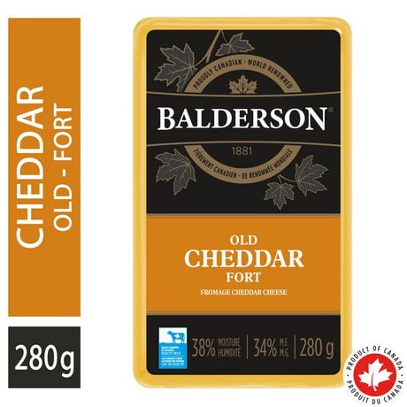 Cheddar fort Balderson 280g