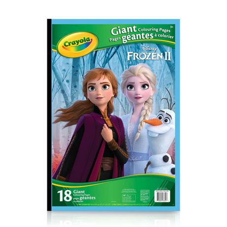 Crayola Giant Colouring Pages, Disney Frozen 2