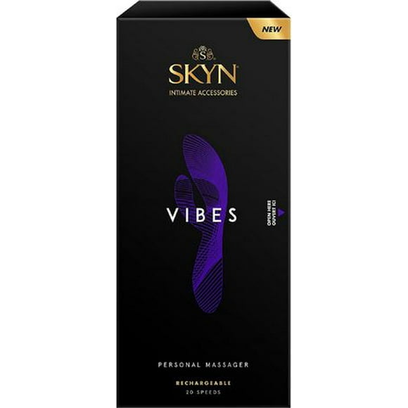 Skyn Vibes Masseur personnel | Intime | Rechargeable | 20 vitesses 1 Masseur Personnel