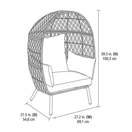 hometrends egg chair