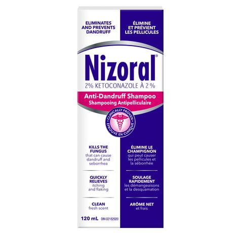 NIZORAL ANTI-DANDRUFF SHAMPOO, 120ML