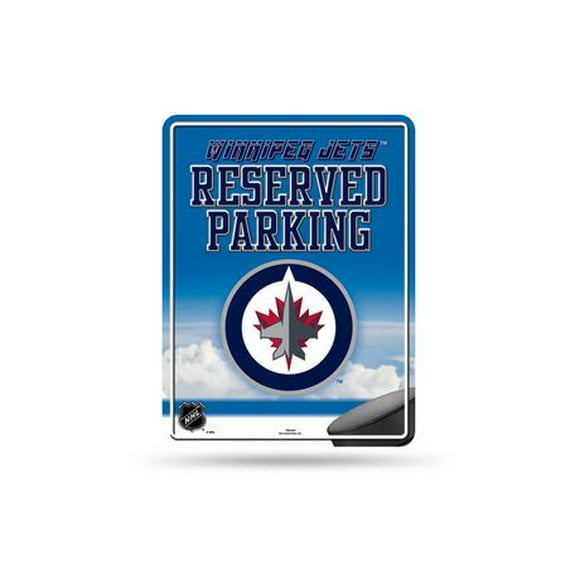 Panneau de stationnement des Jets de Winnipeg de la LNH