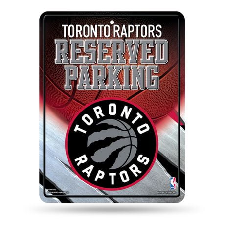 Panneau de stationnement des Raptors de Toronto de la NBA