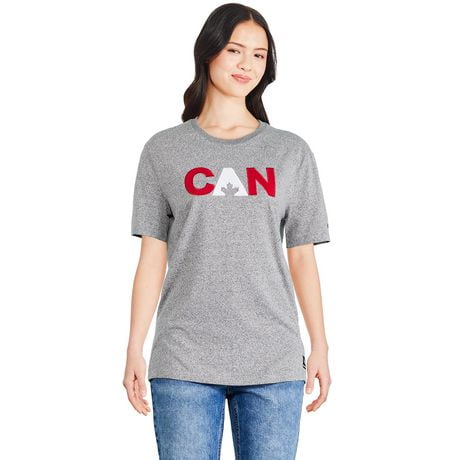 T-shirt Canadiana collection non genrée pour adultes Tailles&nbsp;TP-2XL