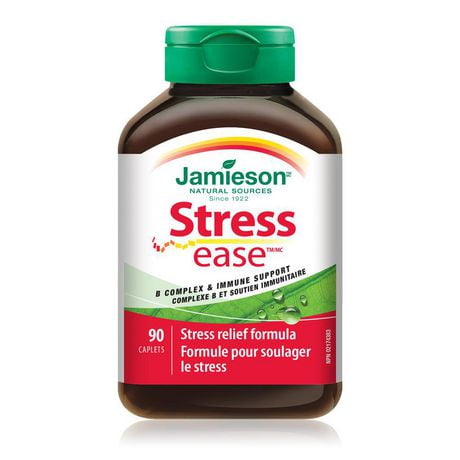 Jamieson Stressease Vitamin B Complex Caplets, 90 Caplets
