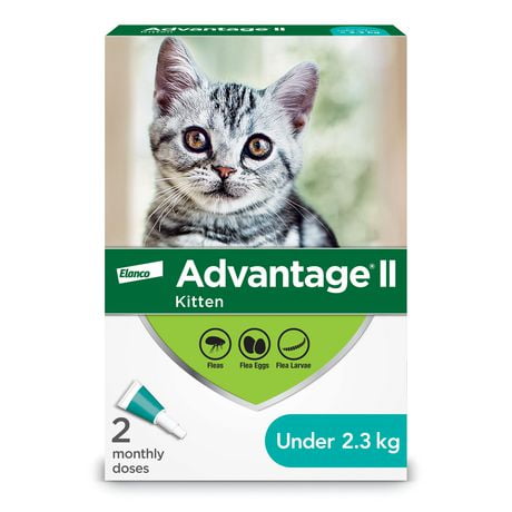 Advantage II Flea Treatment for Kittens