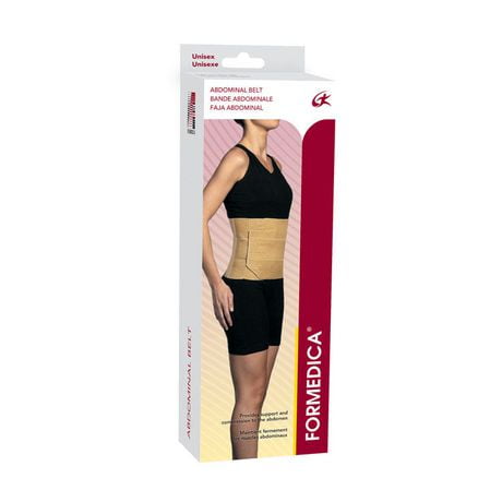 Formedica® Abdominal Belt 9'' - L/XL, Also indicated for treating lumbar pain caused by relaxation of the abdominal muscles.