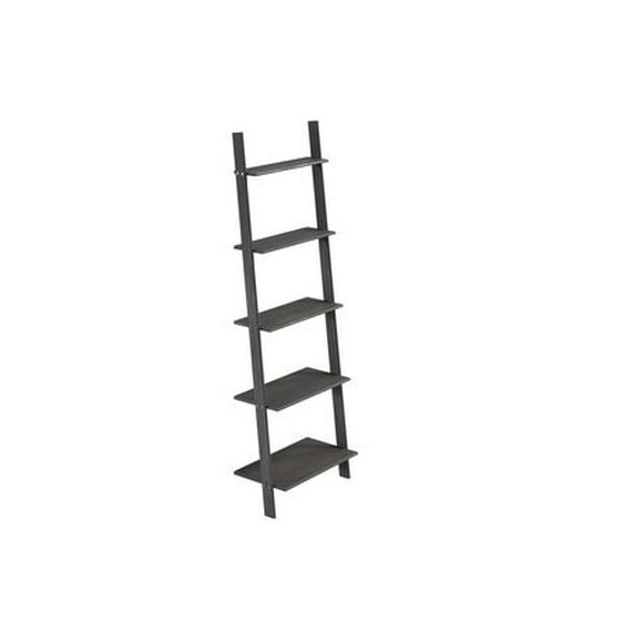 Ladder  Style Book Shelf Units by Gateway Creations presented in  a rustic Espresso finish