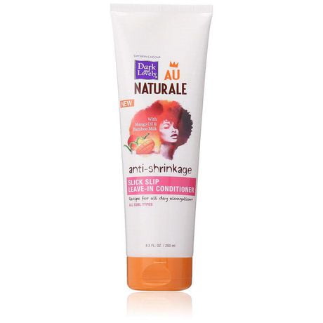 Dark and Lovely Au Naturale Anti Shrinkage Slick Slip Leave In Conditioner