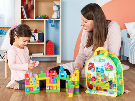 mega bloks sesame street let's build sesame street