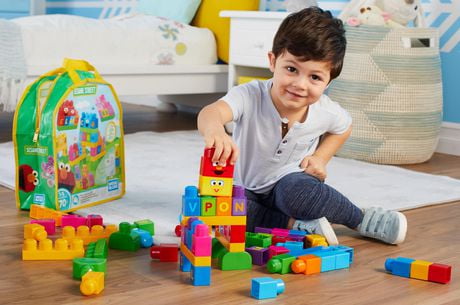 mega bloks sesame street let's build sesame street
