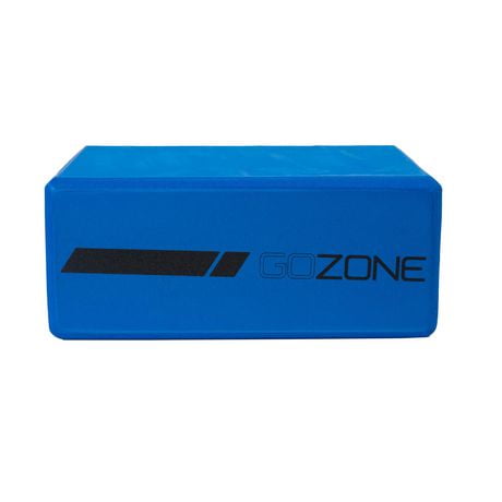 GoZone EVA Yoga Block – Blue, Textured surface