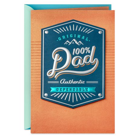 Hallmark Fathers Day Card (100% Loved) | Walmart Canada