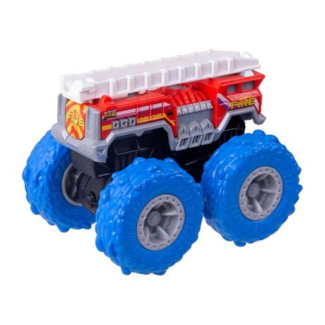 Hot Wheels Monster Trucks 1:43 Wrecking Wheels Vehicle Loco Punk