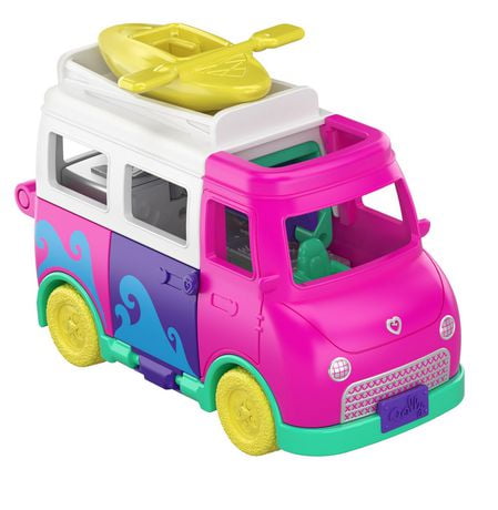 Polly Pocket Pollyville Camper Van Vehicle | Walmart Canada