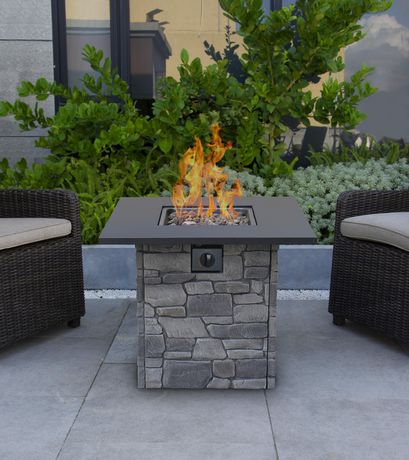 Greystone 30 Inch Gas Fire Pit, Dual Heat Fire Pit Reviews