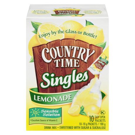 Country Time Lemonade Singles, 10 Packets - Walmart.ca