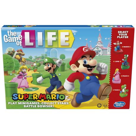 Destins Le jeu de la vie : édition Super Mario, jeu pour enfants, à partir de 8 ans