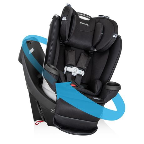 Evenflo Gold Revolve360 Extend All-In-One Rotational Car Seat w/Sensorsafe
