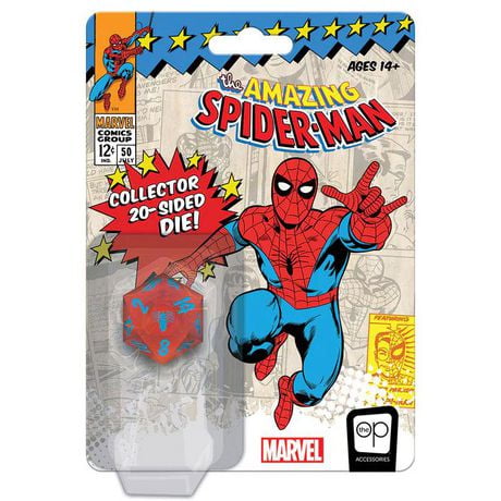 USAopoly Marvel Spider-Man Dé De 20 Faces