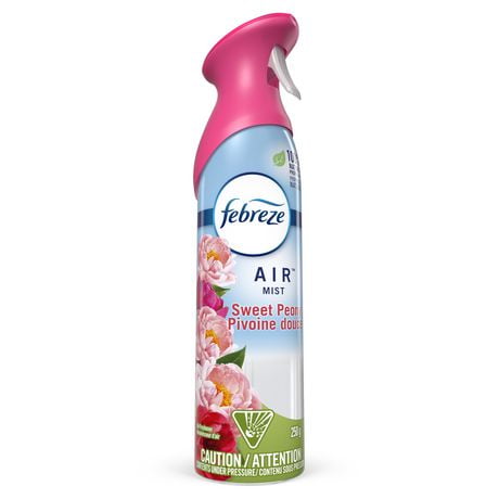 Febreze Air Effects Odor-Fighting Air Freshener Sweet Peony, 250 grams, Aerosol Can