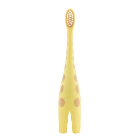 Dr. Brown’s™ Infant-to-Toddler Training Toothbrush, Soft for Baby's First Teeth, Giraffe, 0-3 Years, 0 – 3 years