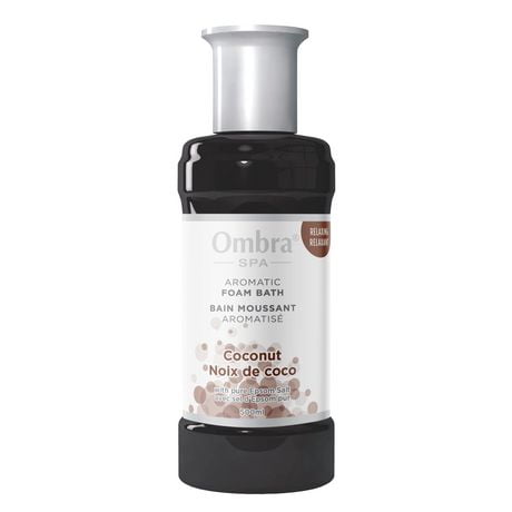 Ombra Aromatic Coconut & Epsom Salt Foam Bath, Size: 500ml