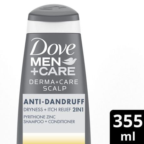 Dove Men Care Anti-Dandruff Itch Relief 2in1 Shampoo + Conditioner ...