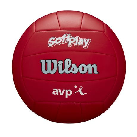 Ballon de volleyball SoftPlay Rouge Ballon de volleyball de plage