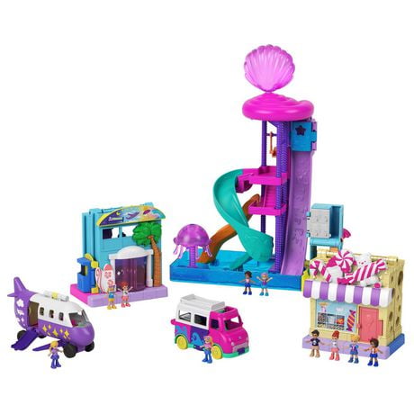 Polly Pocket Pollyville Airplane with Micro Polly Doll | Walmart Canada