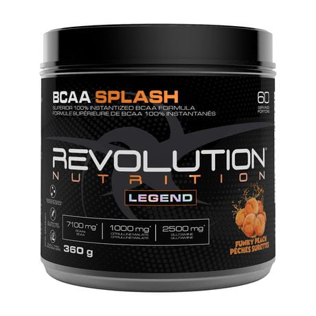 Revolution Nutrition BCAA Splash Funky Peach Intra-workout | Walmart Canada