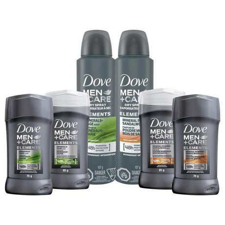 Dove Men +Care Elements Mineral+Sage Stick Antiperspirant Deodorant 76g ...