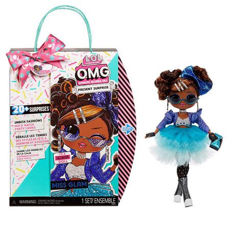 L.O.L. Surprise! Lol Surprise Omg Present Surprise Fashion Doll Miss Glam Multicolor