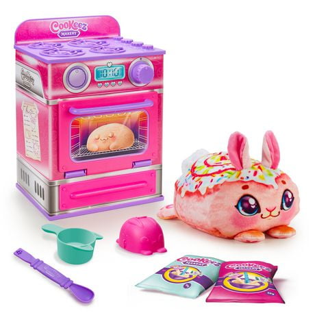 Cookeez Makery Oven Playset with Cinnamon Plush Toy