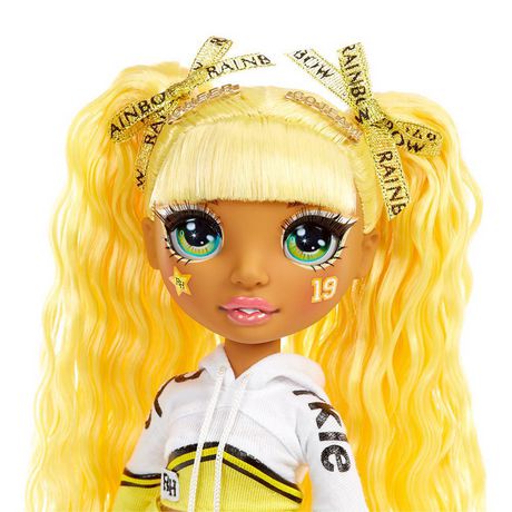 Rainbow High Cheer Sunny Madison – Yellow Fashion Doll with Pom Poms ...
